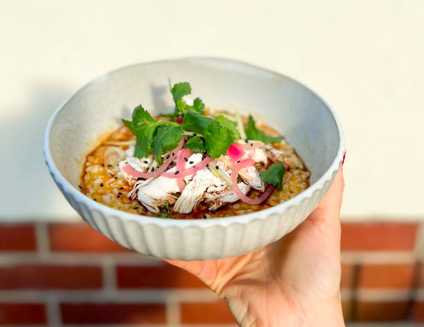 Feed my skin with Jette Saunders- Chicken and Ginger Congee